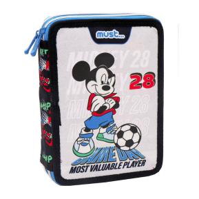 Must Κασετίνα Διπλή Γεμάτη Disney Mickey Game Day 563023