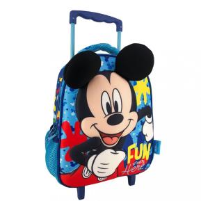 Must Τσάντα Trolley Νηπίου 2 Θήκες Disney Mickey Mouse Fun Starts Here 563122