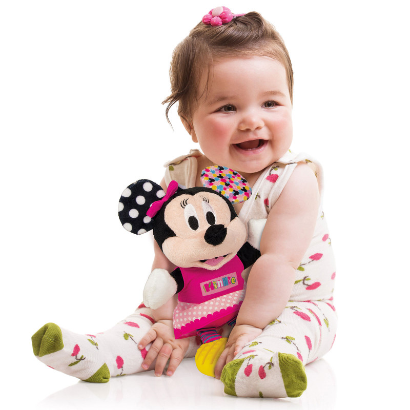 Clementoni Disney Baby Minnie Λούτρινο - Κουδουνίστρα
