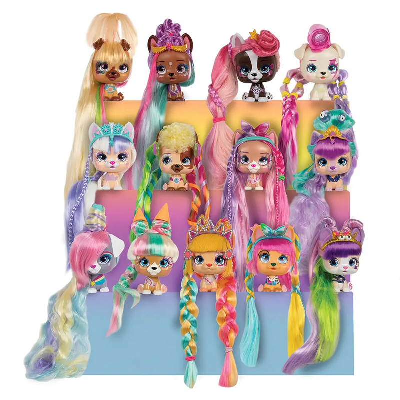 AS Company VIP Pets Σειρά 2 Color Boost Συλλεκτική Κούκλα με Απίστευτα Μακριά Μαλλιά 1013-71200