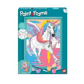 AS Company Paint & Frame Ζωγραφίζω με Αριθμούς Magic Unicorn 1038-41016