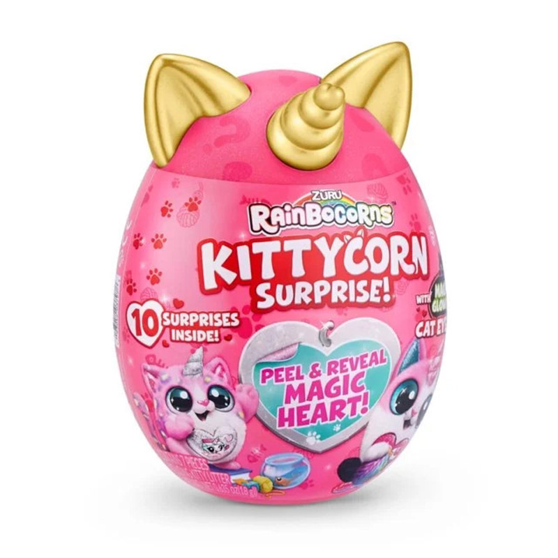 Zuru Rainbocorns Kittycorn Surprise Sparkle Series Αυγό Έκπληξη Σειρά 5 - 7 Σχέδια 9259