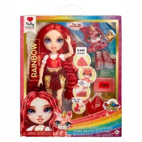 MGA Entertainment Kούκλα Rainbow High Κούκλα & Slime Ruby (Red) 120179EU