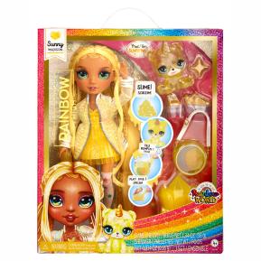 MGA Entertainment Kούκλα Rainbow High Κούκλα & Slime Sunny (Yellow) 28cm 120186EU