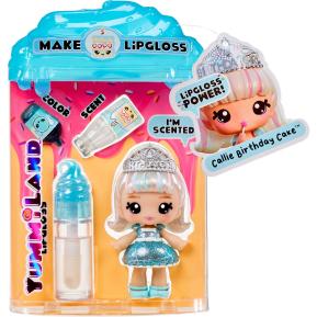 MGA Entertainment Yummiland Lipgloss Doll- Callie Birthday Cake