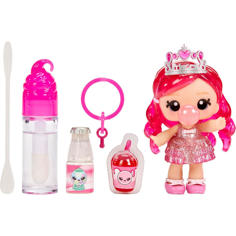 MGA Entertainment Yummiland Lipgloss Doll- Bianca Bubble Gum