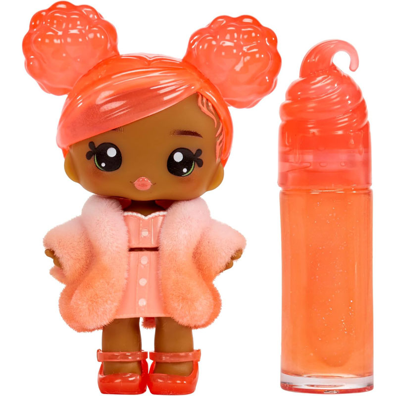 MGA Entertainment Yummiland Lipgloss Doll- Pia Peach