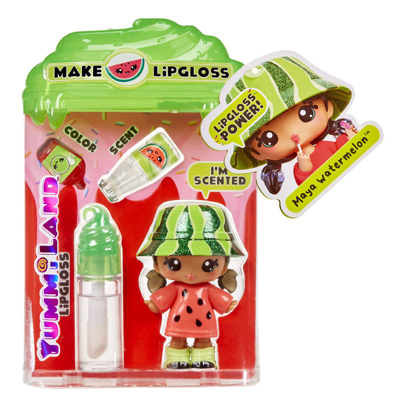 MGA Entertainment Yummiland Lipgloss Doll - Maya Watermelon