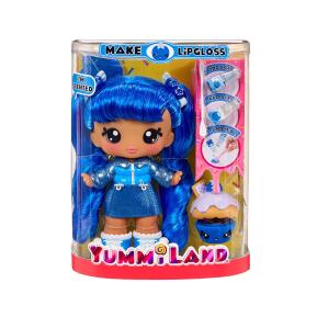 MGA Entertainment Yummiland Lipgloss Large Doll &  Pet - Rory Blueberry