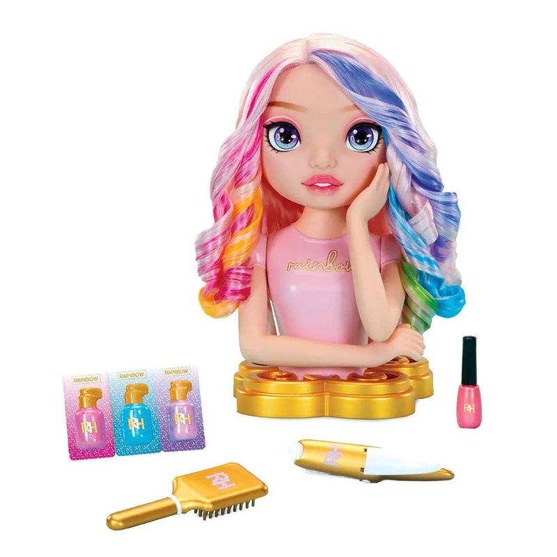 MGA Entertainment Rainbow High Styling Head Bella - Κεφάλι Ομορφιάς 120889-EUC