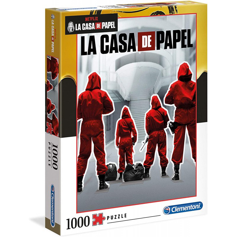Clementoni Παζλ 1000 τμχ La Casa De Papel - The Money Heist 1260-39532
