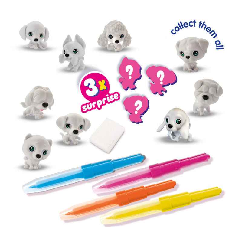 SES Blow Airbrush Pens – Puppies surprise 3x 14333