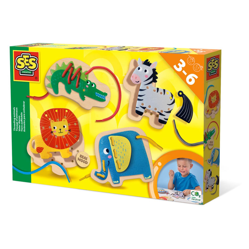 SES Creative Threading Animals 14633