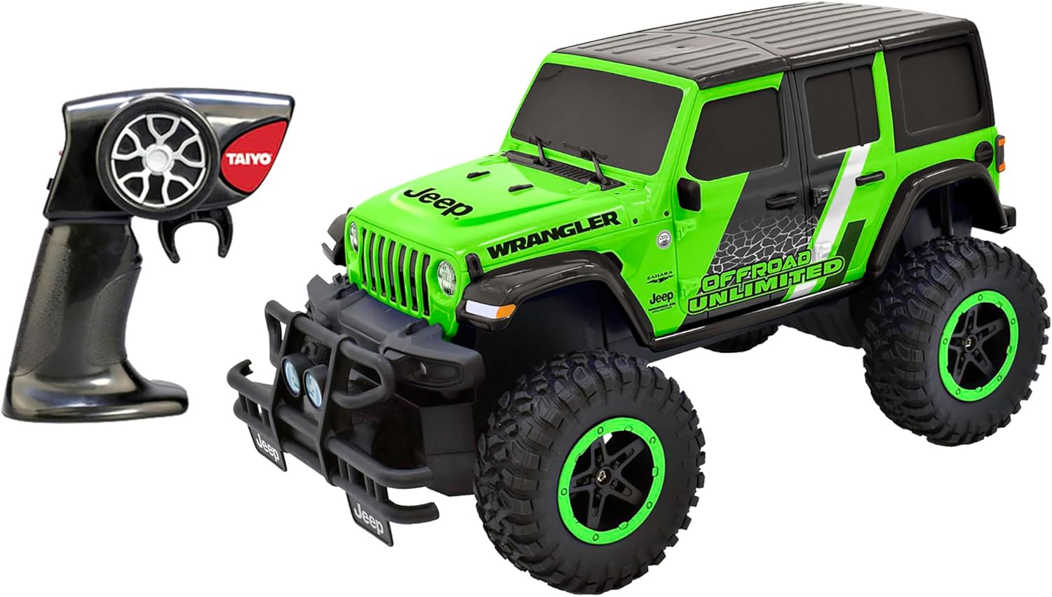 TAIYO Τηλεκατευθυνόμενο Όχημα Jeep Wrangler Unlimited Green 1:16 160101C