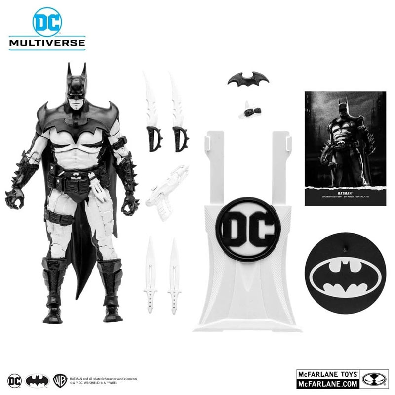 McFarlane DC Multiverse:Φιγούρες Δράσης GLC Batman by Todd (Sketch Edition) 18cm 17061