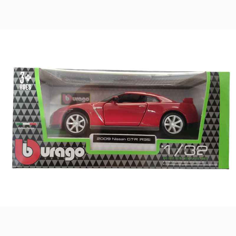 Burago Car Model 1/32 2009 Nissan GT-R (R35)