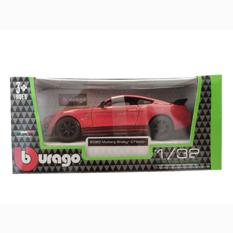 Burago Car Model 1/32 2020 Mustang Shelby GT500