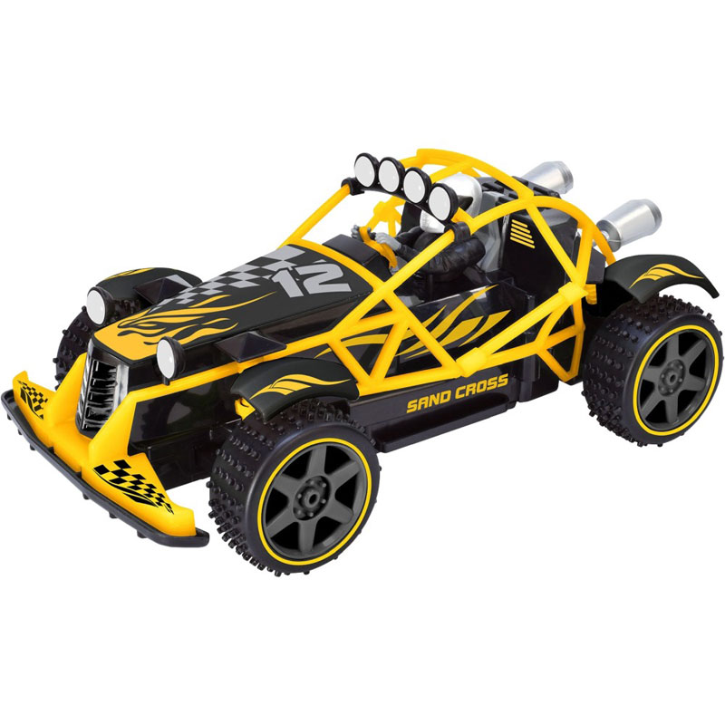 TAIYO Τηλεκατευθυνόμενο Όχημα Buggy Sand Cross Yellow Glow in The Dark 1:18 180000D