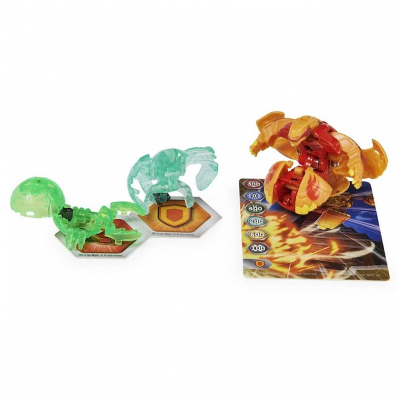 Spin Master Bakugan Evolutions Wrath Nano Clutch Nano Echo Platinum Power Up