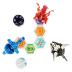 Spin Master Bakugan Legends Collection Pack Maxodon, Montrapod, Trox & Dragonoid x Auxillataur Ultra