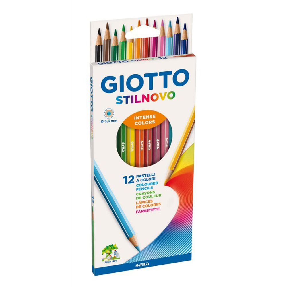 Giotto Ξυλομπογιές Stilnovo 3.3mm 12τμχ (256500)