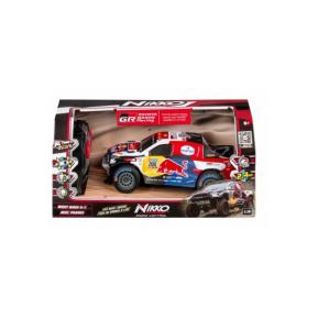 NIKKO Τηλεκατευθυνόμενο Αυτοκίνητο RC Toyota Gazoo Dakar With Lights 1:18 34-10591