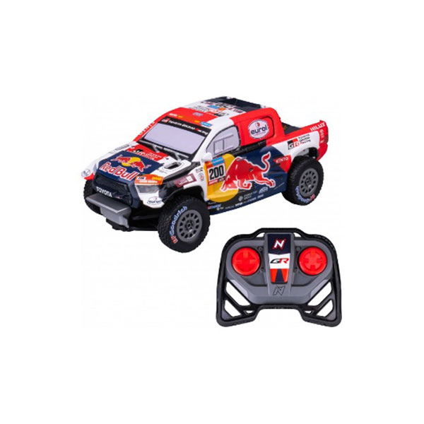 NIKKO Τηλεκατευθυνόμενο Αυτοκίνητο RC Toyota Gazoo Dakar With Lights 1:18 34-10591