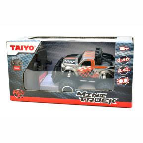 TAIYO Τηλεκατευθυνόμενο Όχημα Mini Truck Off Roader – Gun Metal 1:40 400001D