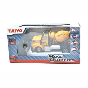 TAIYO Τηλεκατευθυνόμενο Όχημα Mixer Truck – Yellow 1:40 400006B