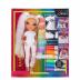 MGA Entertainment Kούκλα Raibow High Set Color & Create Ζωγραφίζω (Πράσινα Μάτια) 500407EUC