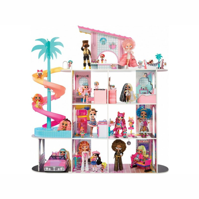 MGA Entertainment LOL Surprise OMG Fashion House Playset 502470EUC