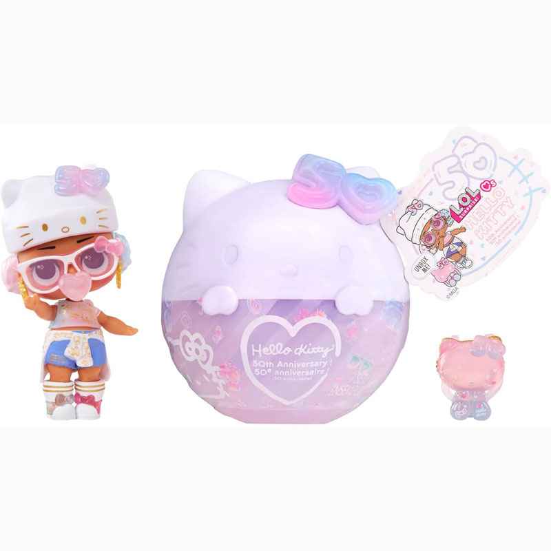 MGA L.O.L. Surprise! Loves Hello Kitty 50th Anniversary Limited Edition Tot - Crystal Cutie