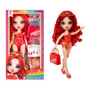 MGA Entertainment Κούκλα Rainbow High Swim & Style Fashion Doll 28cm Ruby Anderson (Red) 507277EUC