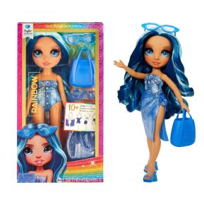 MGA Entertainment Κούκλα Rainbow High Swim & Style Fashion Doll 28cm Skyler (Blue) 507307EUC