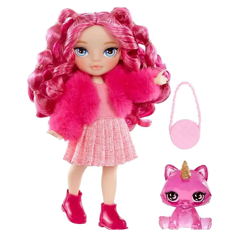 MGA Entertainment Rainbow High Littles Dolls 15cm - Magenta Monroe (Pink)