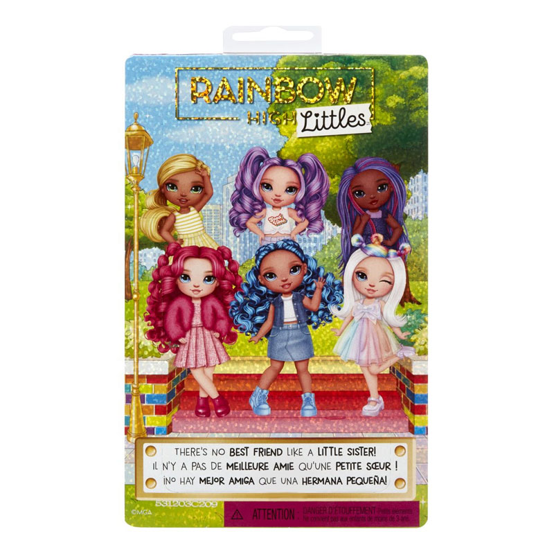 MGA Entertainment Rainbow High Littles Dolls 15cm - Opal Raine (Rainbow)