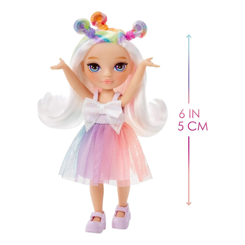 MGA Entertainment Rainbow High Littles Dolls 15cm - Opal Raine (Rainbow)