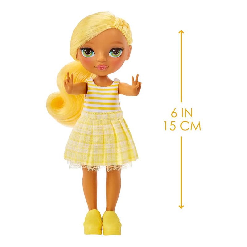 MGA Entertainment Rainbow High Littles Dolls 15cm - Daisy Madison (Yellow)