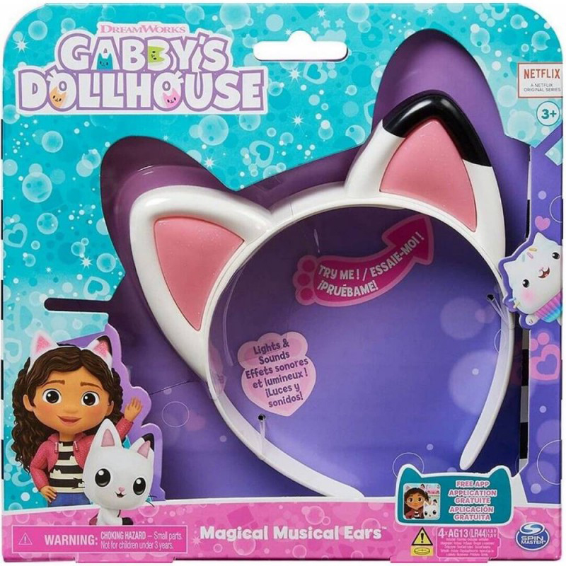 Spin Master Gabby's Dollhouse Magical Musical Ears Στέκα-Αυτιά της Γκάμπι 6060413