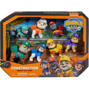 Spin Master Paw Patrol Rubble & Crew Construction Family Gift Pack Πολυσυσκευασία Φιγούρες 6067084