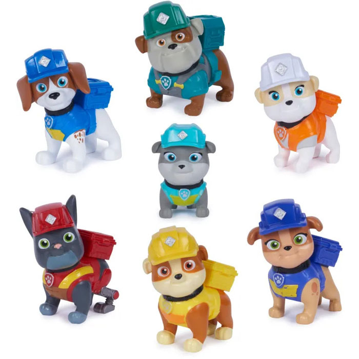 Spin Master Paw Patrol Rubble & Crew Construction Family Gift Pack Πολυσυσκευασία Φιγούρες 6067084