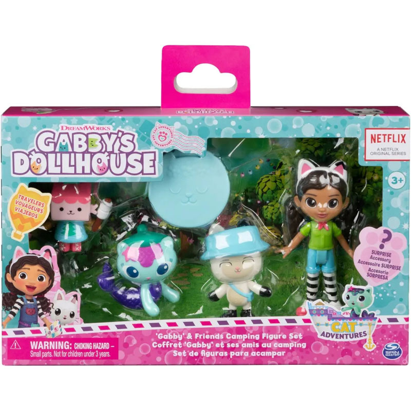 Spin Master Gabby's Dollhouse Cat Adventures - Gabby & Firends Camping Σετ 6067225