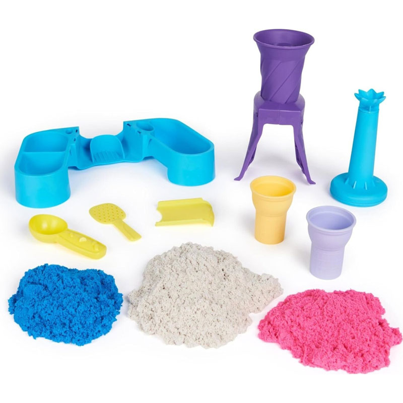 Spin Master Kinetic Sand - Χρωματιστό Παγωτατζίδικο 6068385