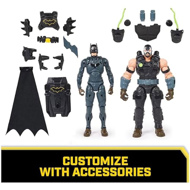 Spin Master Φιγούρες Δράσης Batman Battle Pack Bane And Batman & Accessories 30cm 6069225