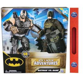 Λαμπάδα Spin Master Φιγούρες Δράσης Batman Battle Pack Bane And Batman & Accessories 30cm 6069225