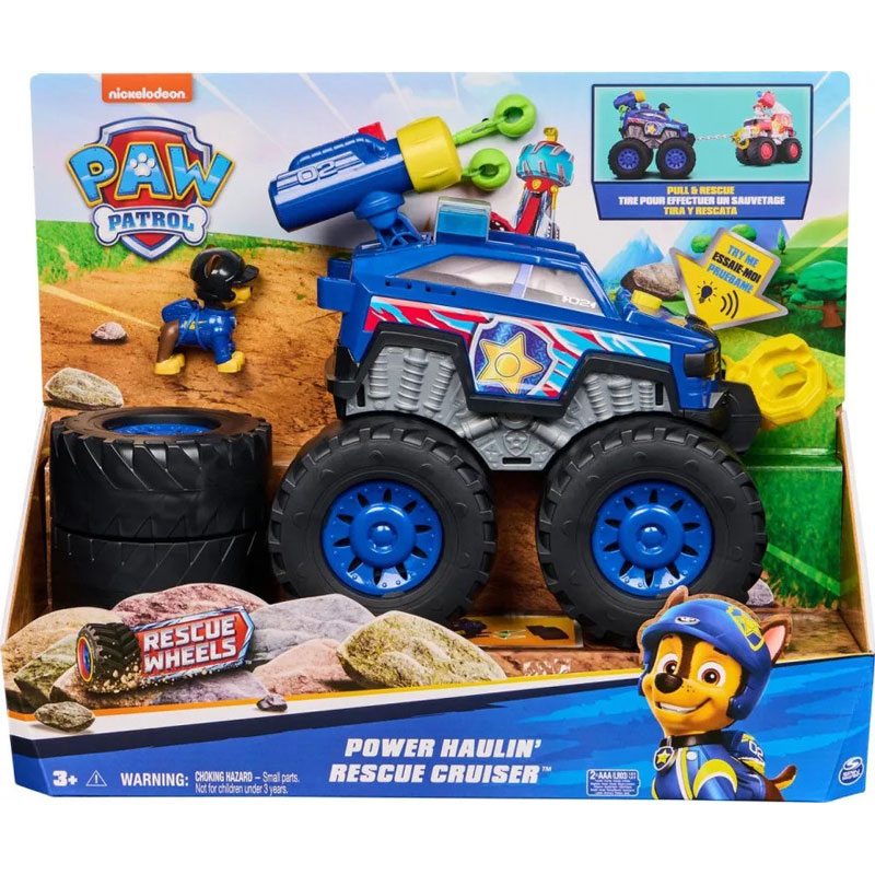 Spin Master Paw Patrol Rescue Wheels Power Haulin' Rescue Cruiser 6070096