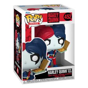 Funko Pop! Heroes: Harley Quinn - Harley Quinn with Pizza #452 Vinyl Figure
