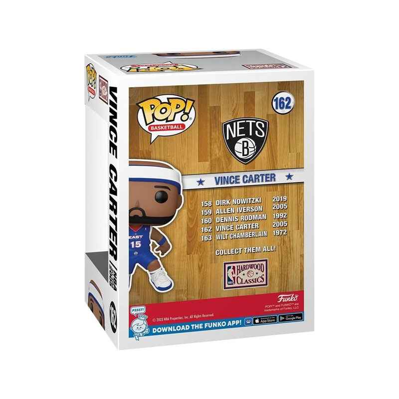 Funko Pop! Basketball: NBA All Stars - Vince Carter (2005) #162 Vinyl Figure