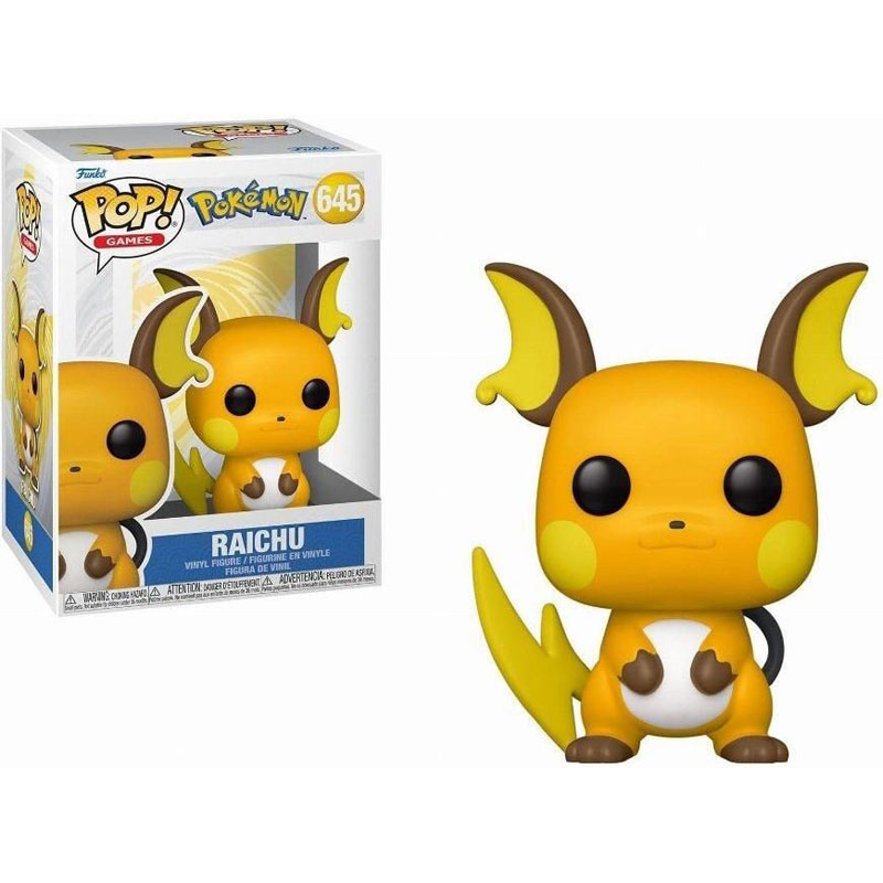 Funko Pop! Games: Pokémon - Raichu #645 Vinyl Figure