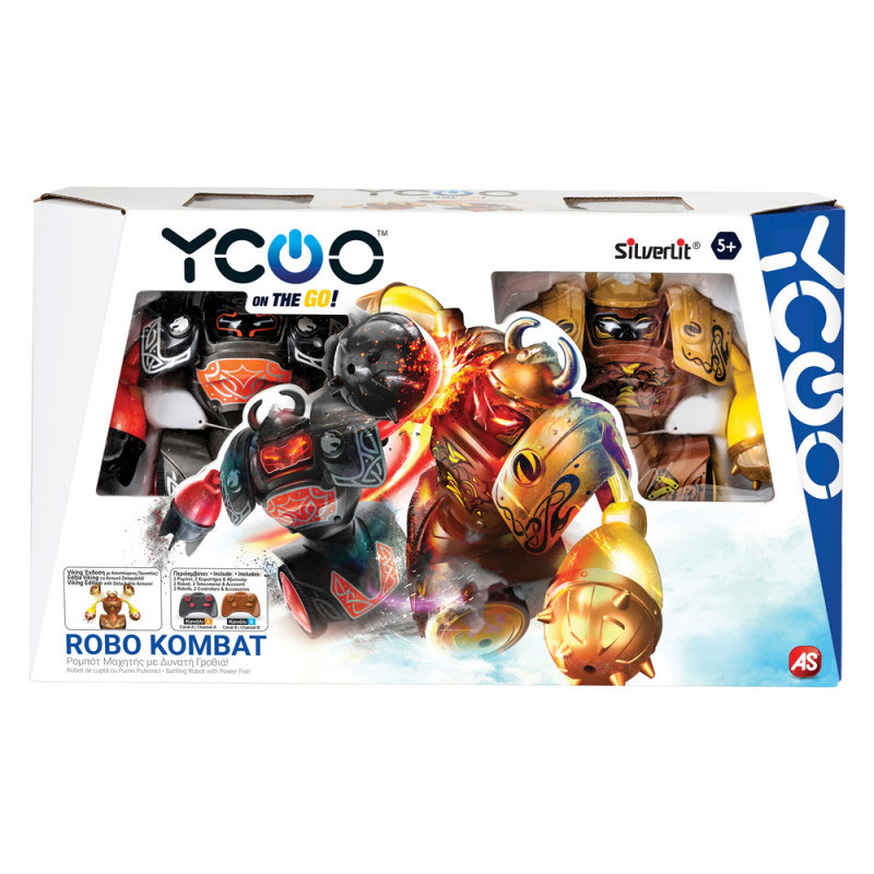 AS Company Silverlit Ycoo Robo Kombat Viking Twin Pack 7530-88059